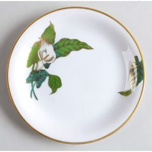 NORITAKE White Lily Gold Trim Made in JAPAN Salad Bread Butter Plates 3Ct NN1919